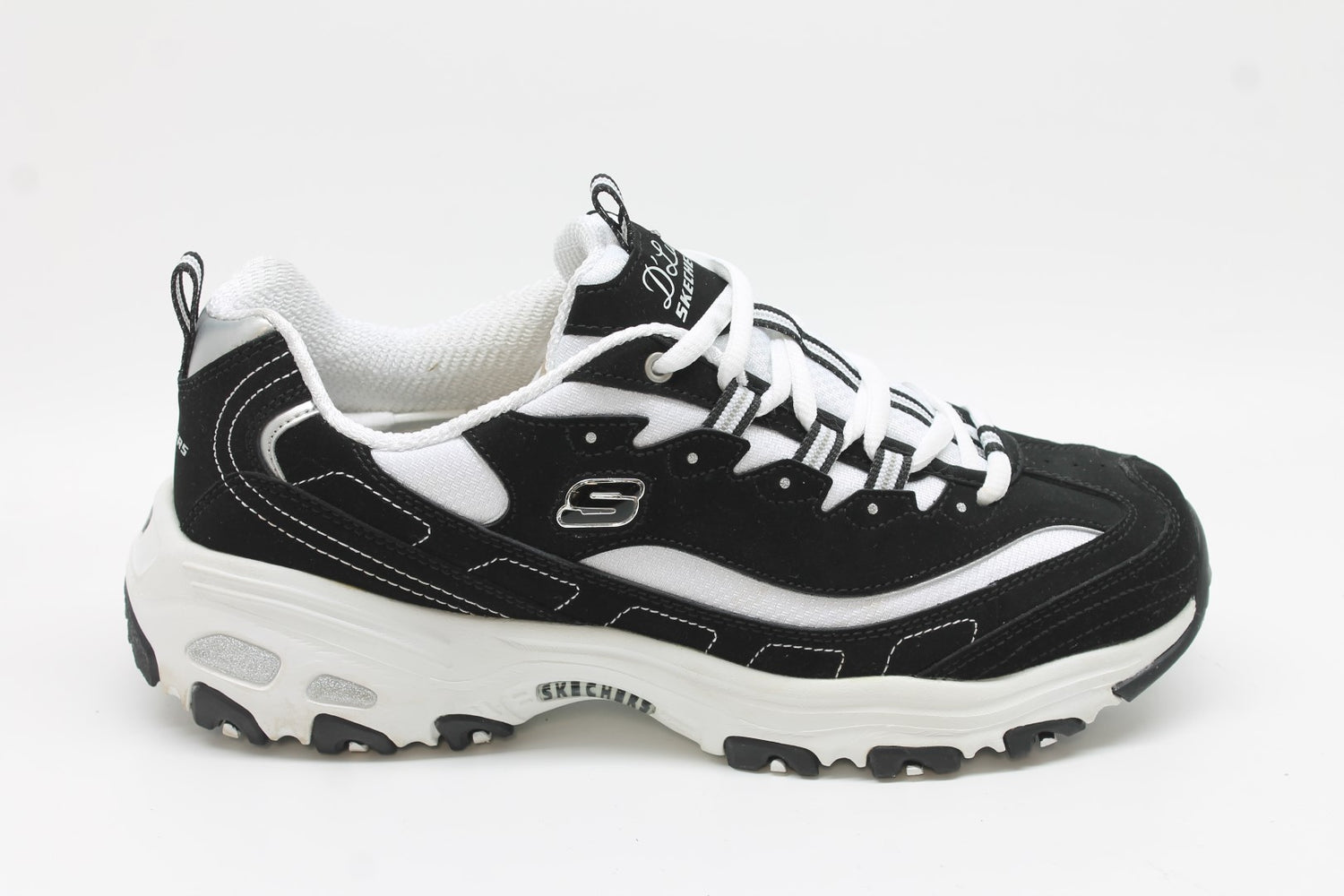 Skechers Women's D'lites Biggest Fan Sneakers Floor Sample