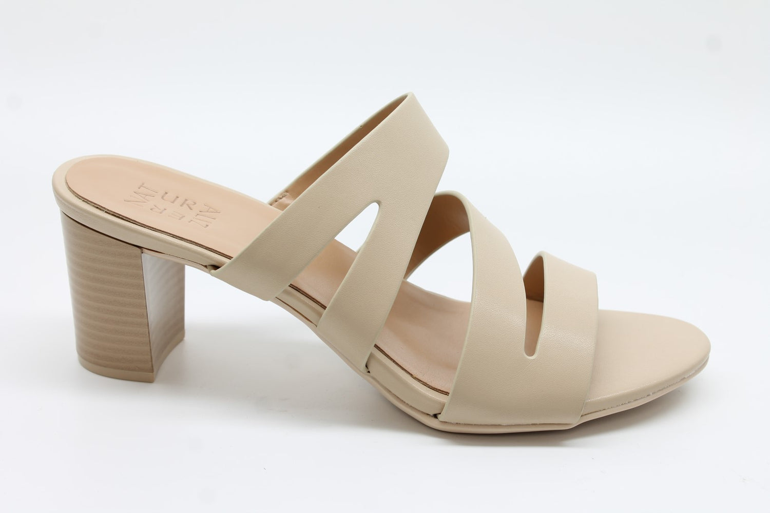 Naturalizer Beaming Women's Slide Heeled Sandals Floor Sample