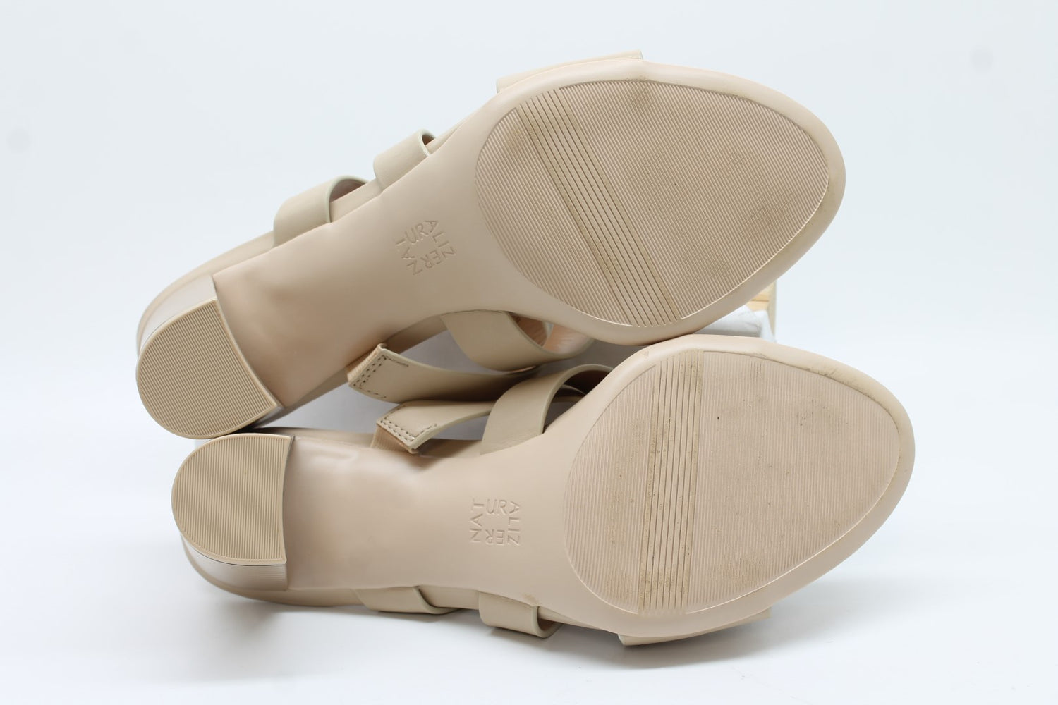 Naturalizer Beaming Women's Slide Heeled Sandals Floor Sample