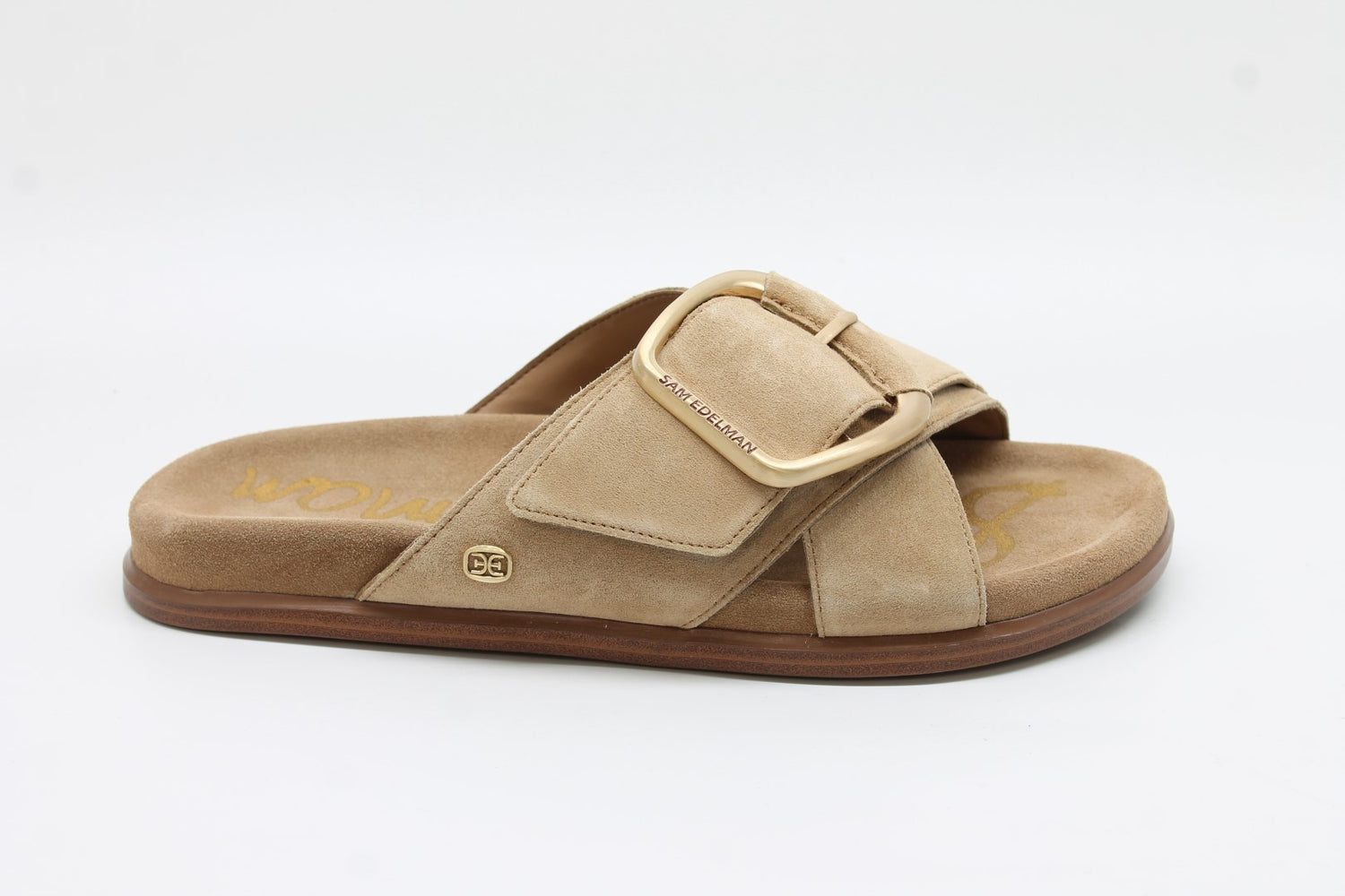 Sam Edelman Women's Darla Buckle Slide Sandals Floor Sample