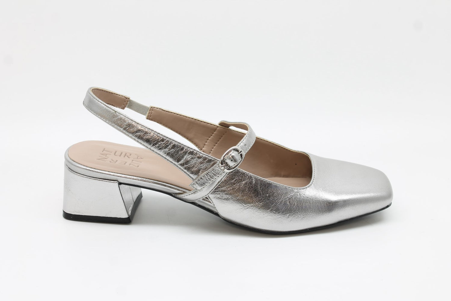 Naturalizer Women's Jalee Mary Jane Slingback Flat Floor Sample