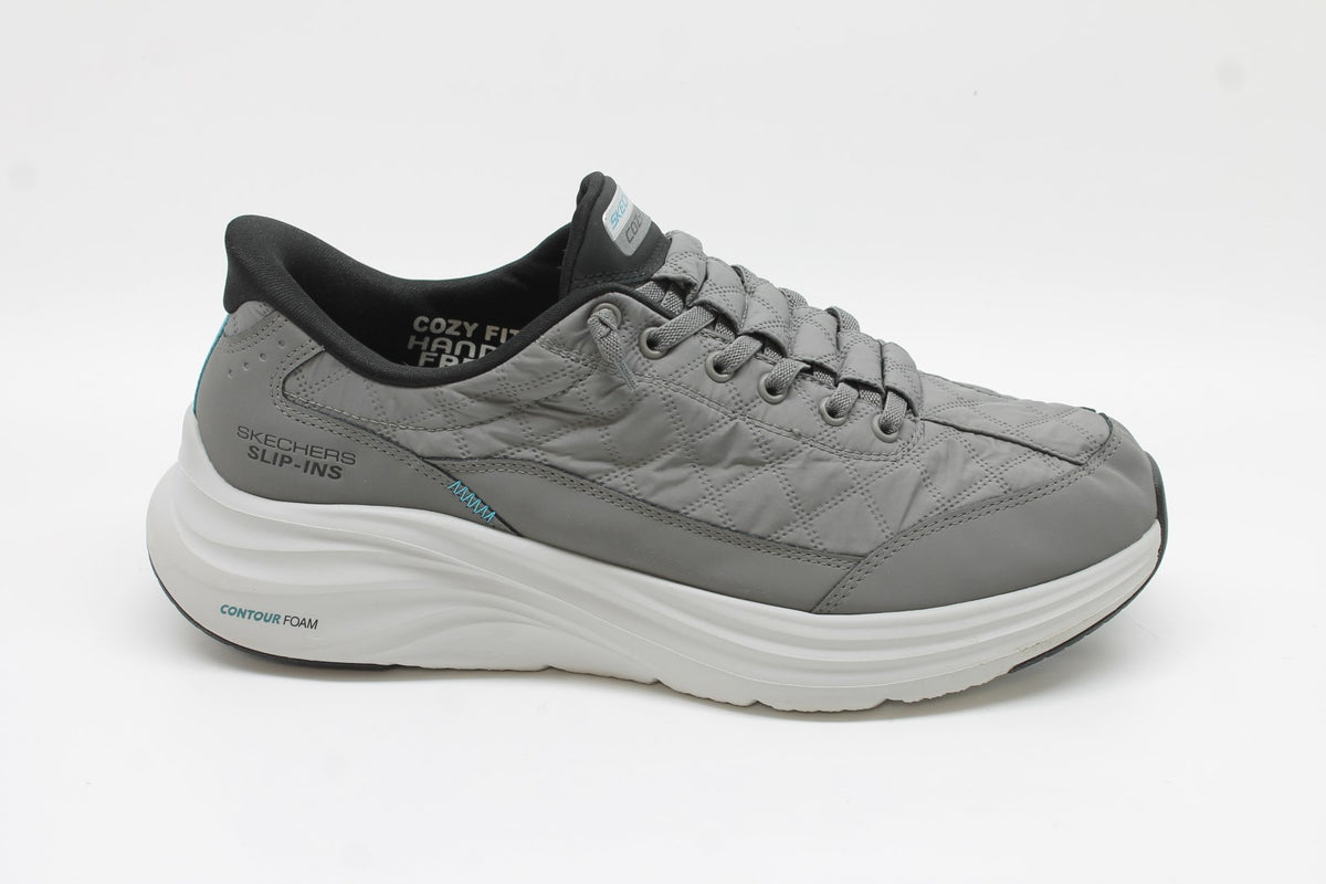Skechers Men's Slip Ins Contour Cozy Fit Sneakers Floor Sample