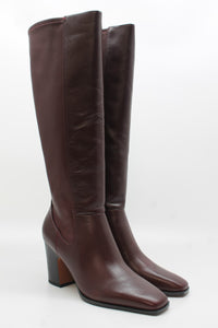 Oxblood Red Wide Calf