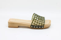Vince Women's Barbara Jelly Slide Sandals Floor Sample