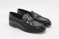 Black Croc Patent