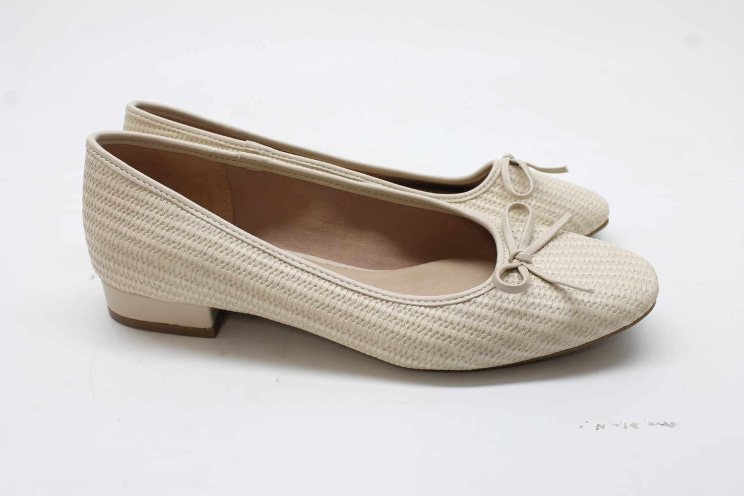 LifeStride Women's Cheers Woven Skimmers Ballet Flat FS