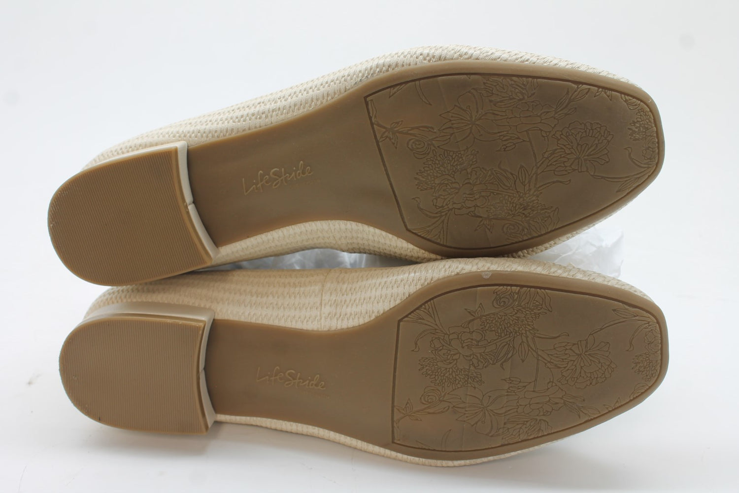 LifeStride Women's Cheers Woven Skimmers Ballet Flat FS